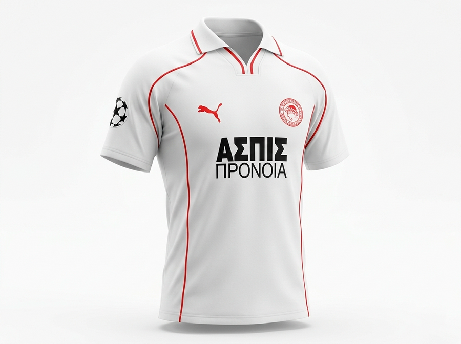 Olympiacos 1999-2000 Away (Feels Like New) - Size XS