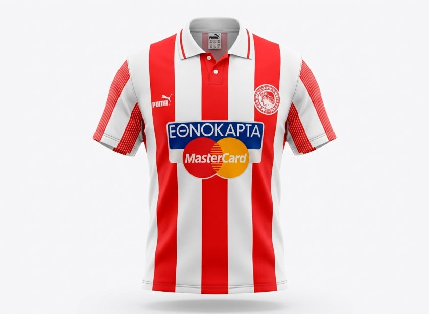 Olympiacos 1996-1997 Home (Feels Like New) - Size L