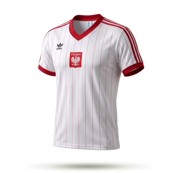 Poland 1982 Home (Very Good Condition) - Size XS