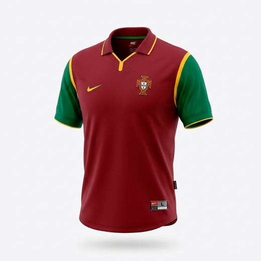 Portugal 1998-1999 Home (Feels Like New) - Size XL