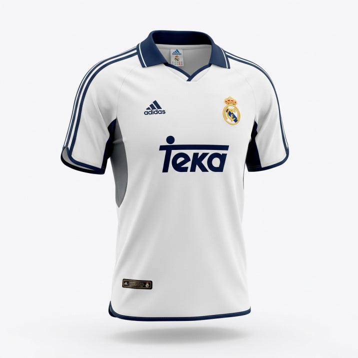 Real Madrid 2000-2001 Home (Feels Like New) - Size M