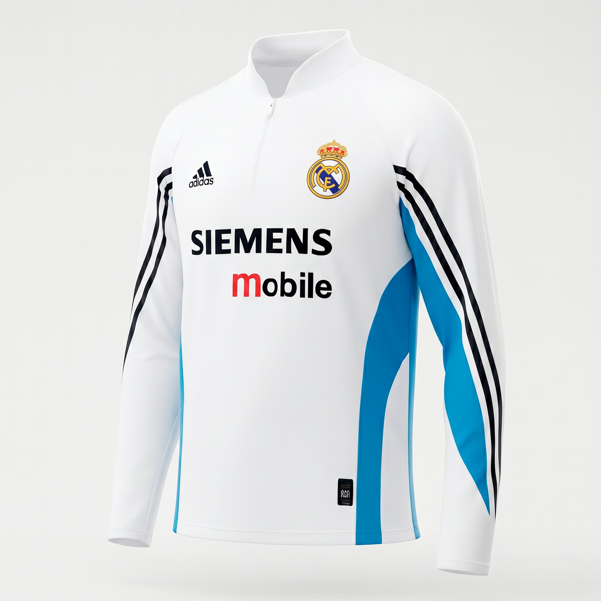 Real Madrid 03-04 Home Hoodie - Size XXL