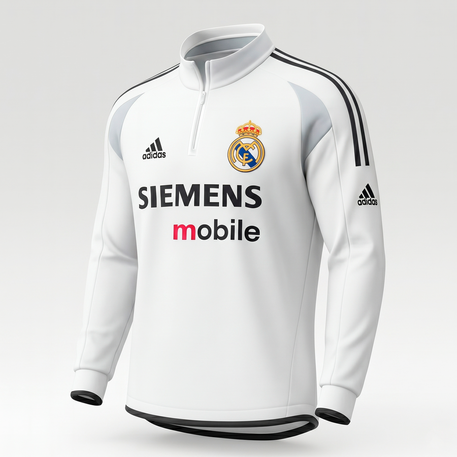 Real Madrid 04-05 Home Hoodie - Size S