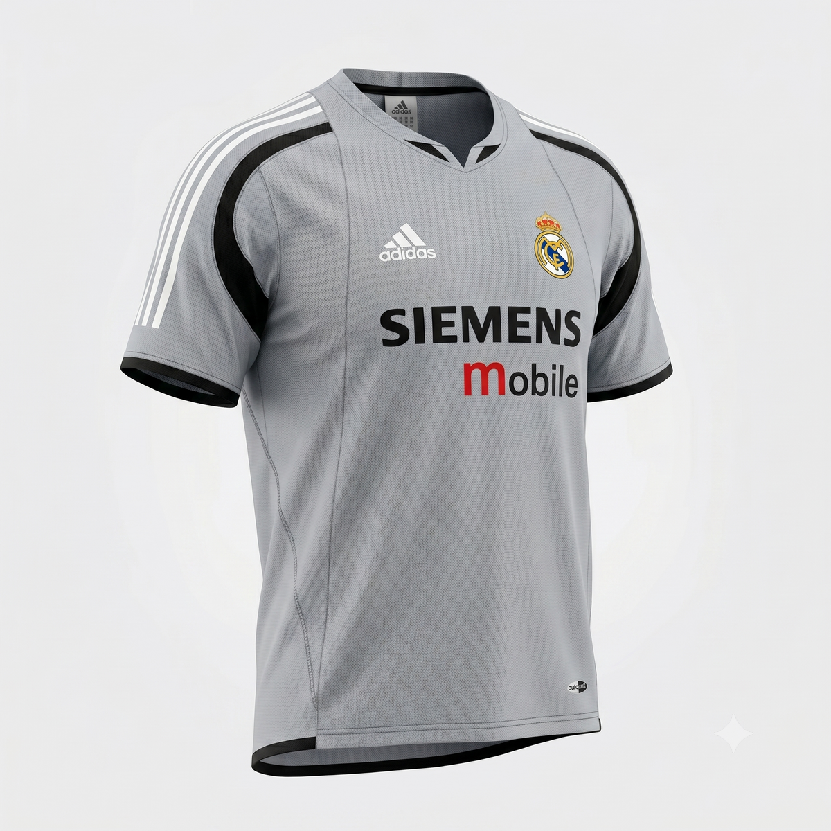 Real Madrid White Grey Tracksuit 2004/05 - Size XL