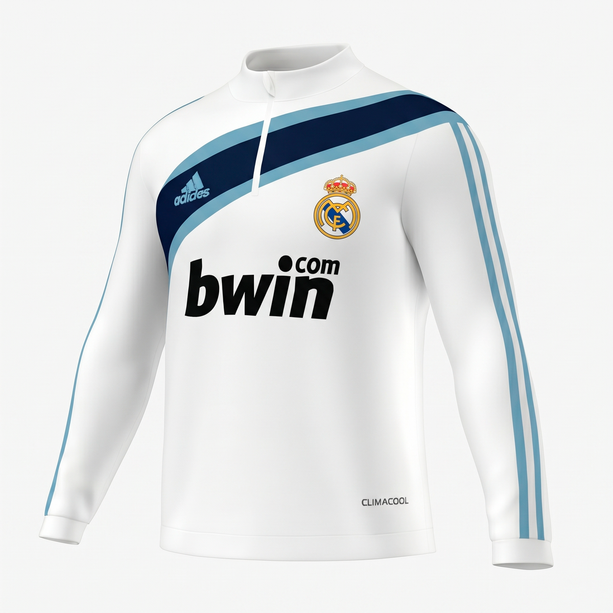 Real Madrid 09-10 Home Hoodie - Size L
