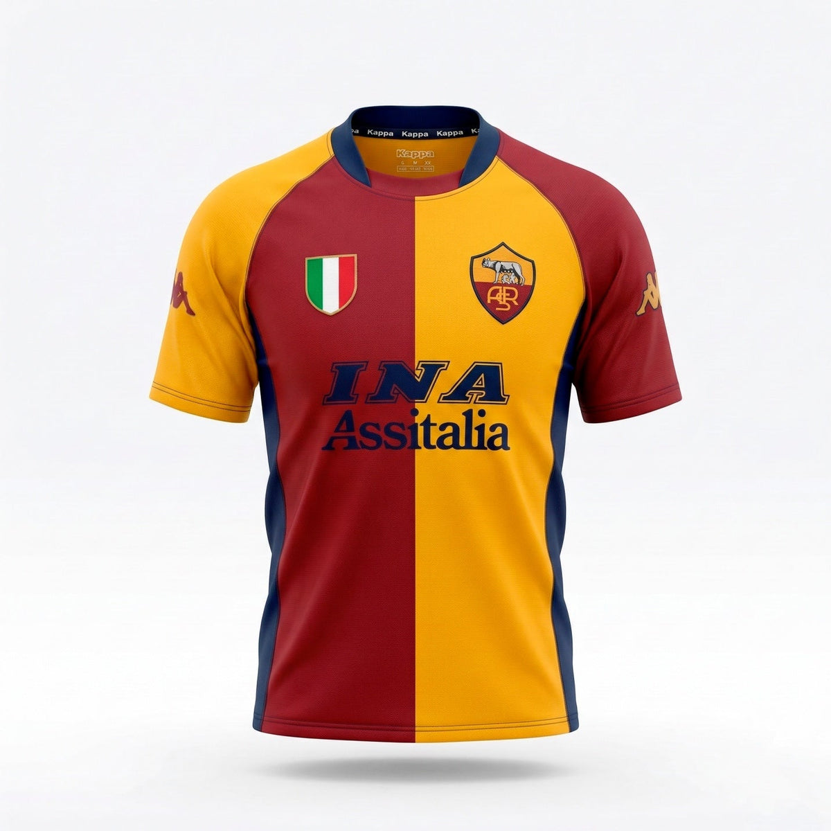 Roma European 2001-2002 Home (Feels Like New) - Size XS