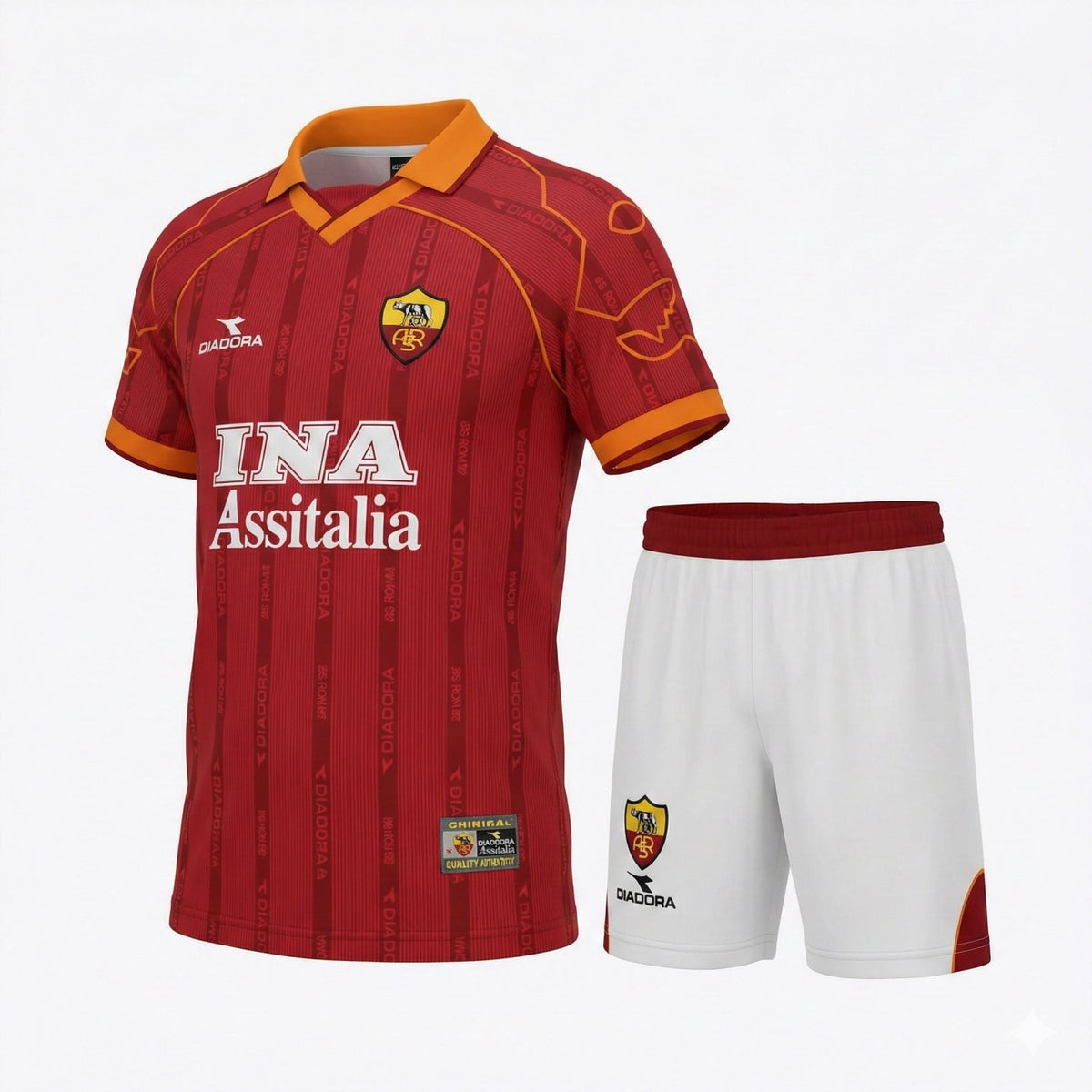 Roma Home 1999/2000 Kids Kit (Feels Like New) - Size 28