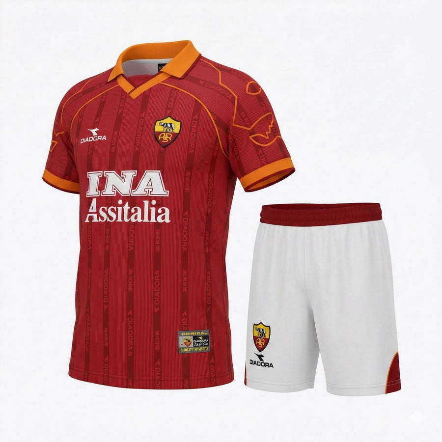 Roma Home 1999/2000 Kids Kit (Feels Like New) - Size 28