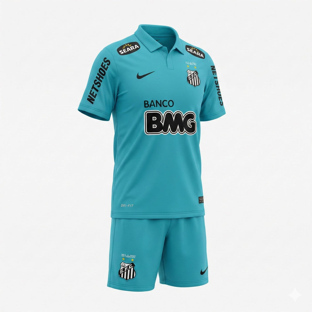 Santos Away 2012/2013 Kids Kit (New) - Size 20