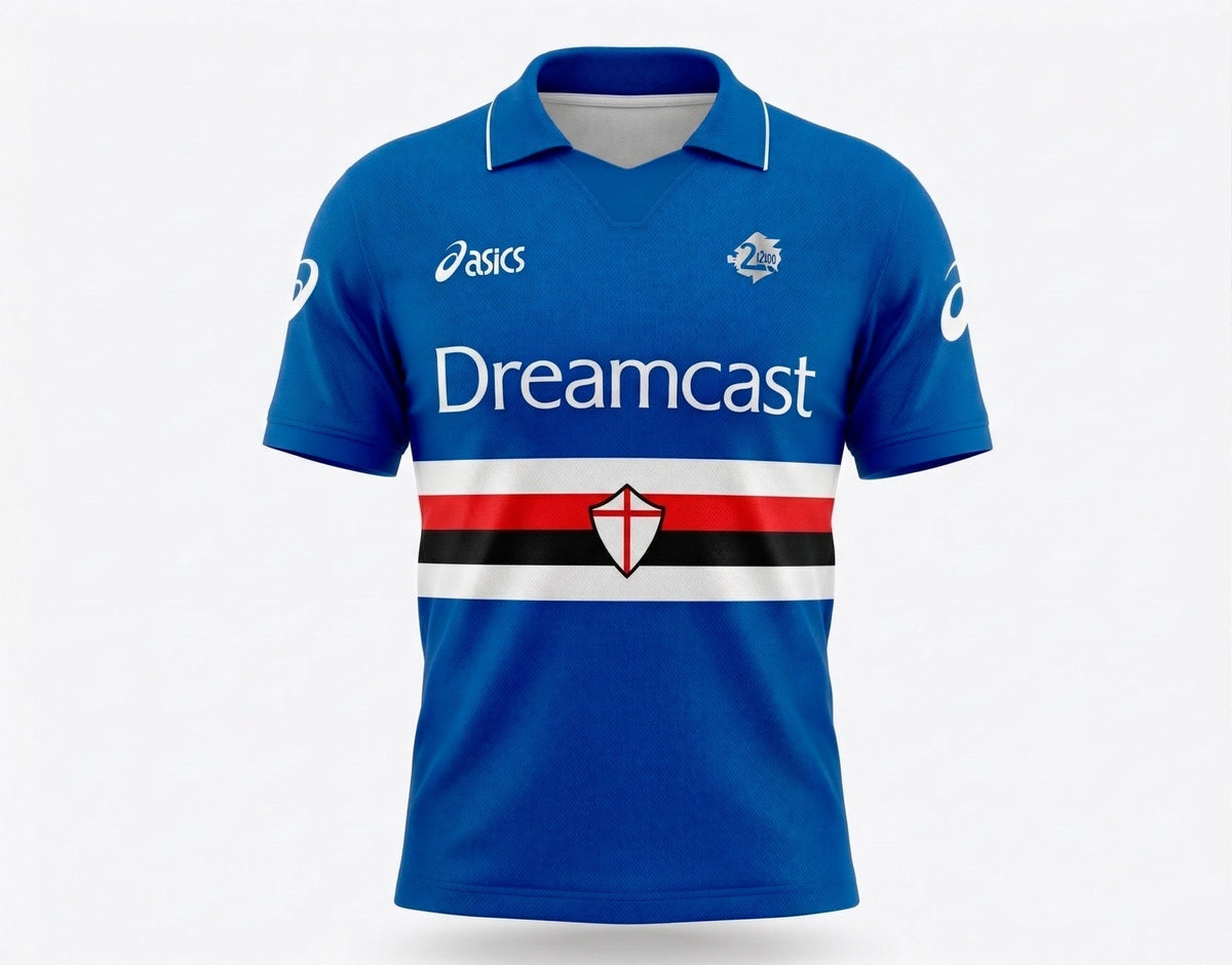Sampdoria 00-01 Home (Feels Like New) - Size X