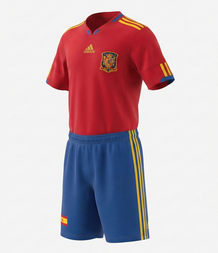 Spain Home 2010 Kids Kit (New) - Size 16
