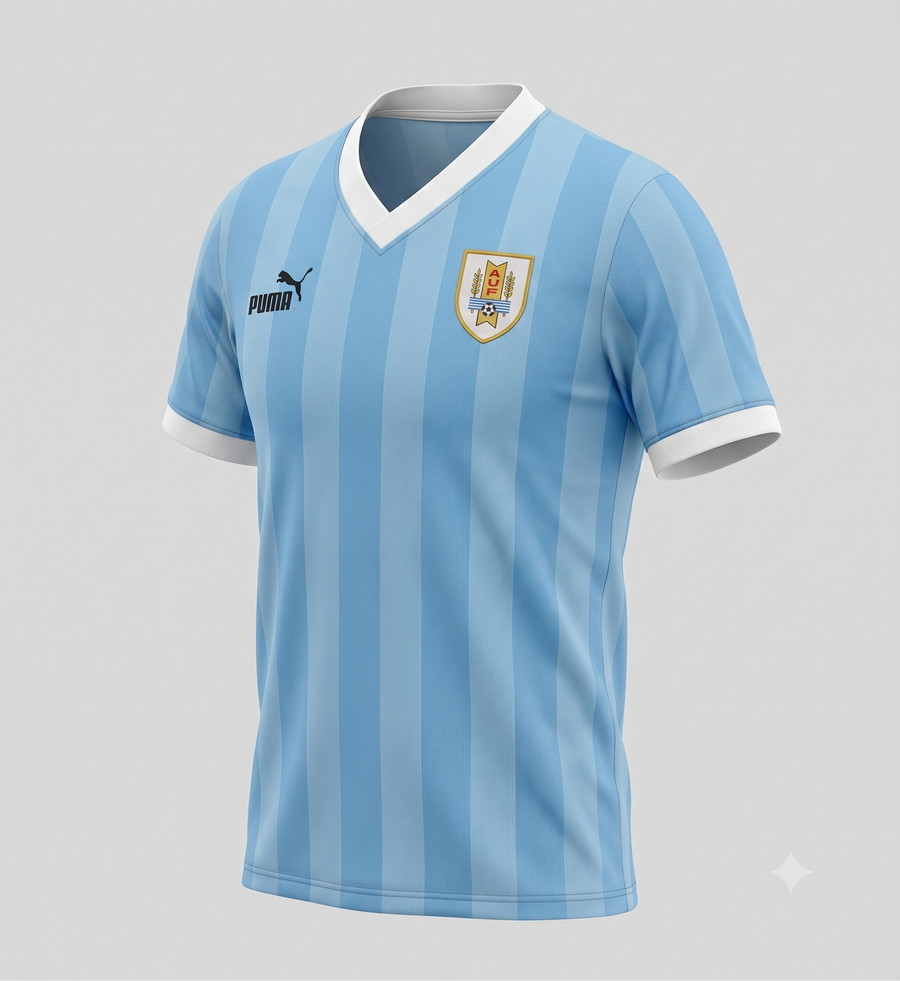 Uruguay Home 1990 (Feels Like New) - Size L