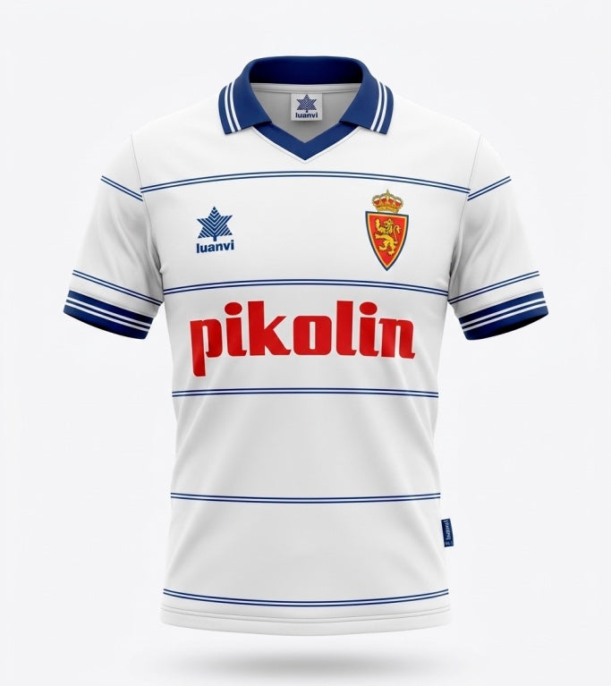 Zaragoza 99-00 Home (Feels Like New) - Size XS