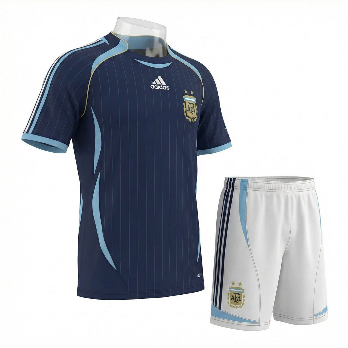 Argentina Away 2006 Kids Kit (New) - Size 22