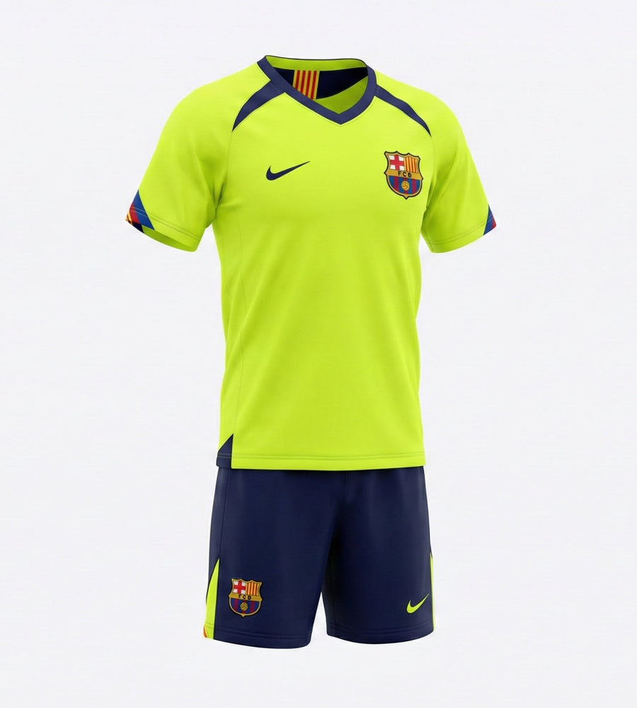 Barcelona Away 2005/2006 Kids Kit (Feels Like New) - Size 18