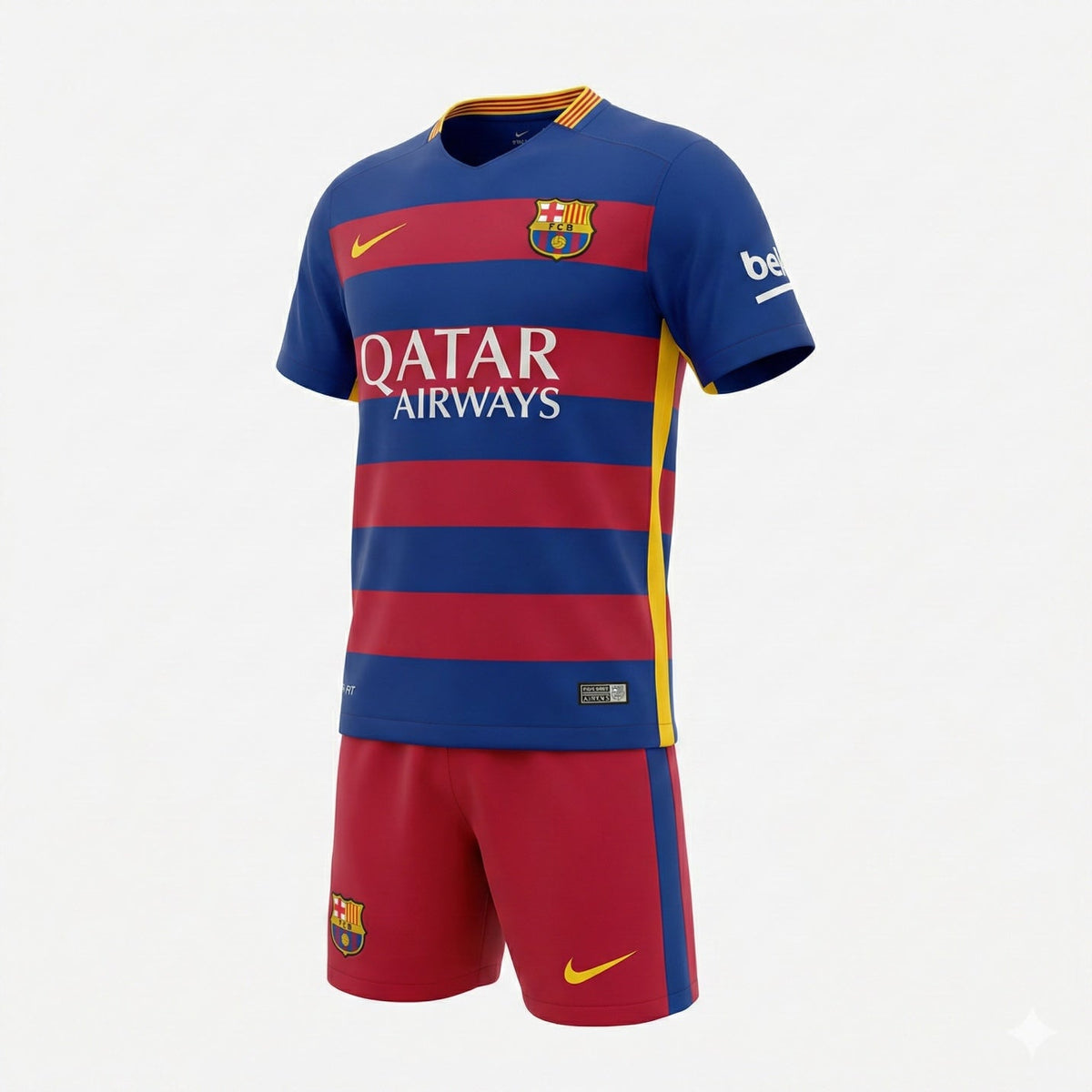 Barcelona Home 2015/2016 Kids Kit (New) - Size 28