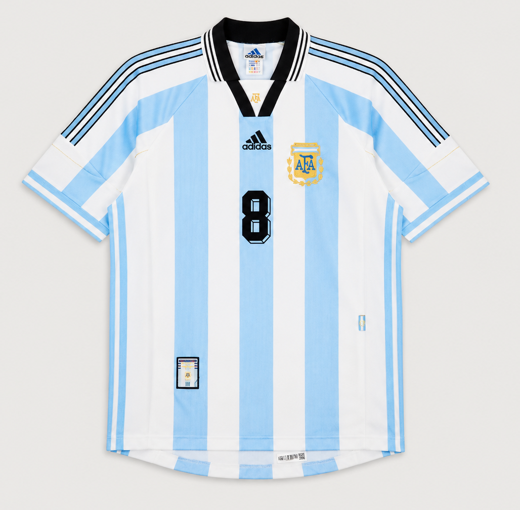 Argentina 1998 Home (Feels Like New) - Size M