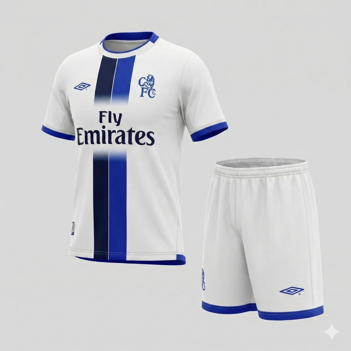 Chelsea Away 2003/2005 Kids Kit (Feels Like New) - Size 22