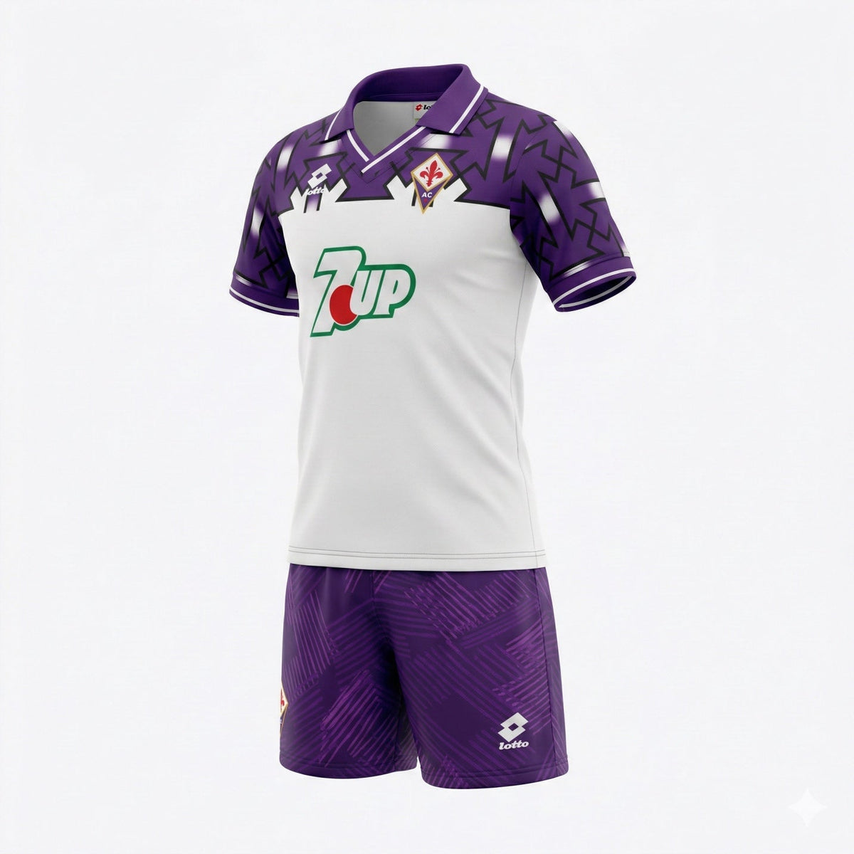Fiorentina Away 1992/1993 Kids Kit (Feels Like New) - Size 20