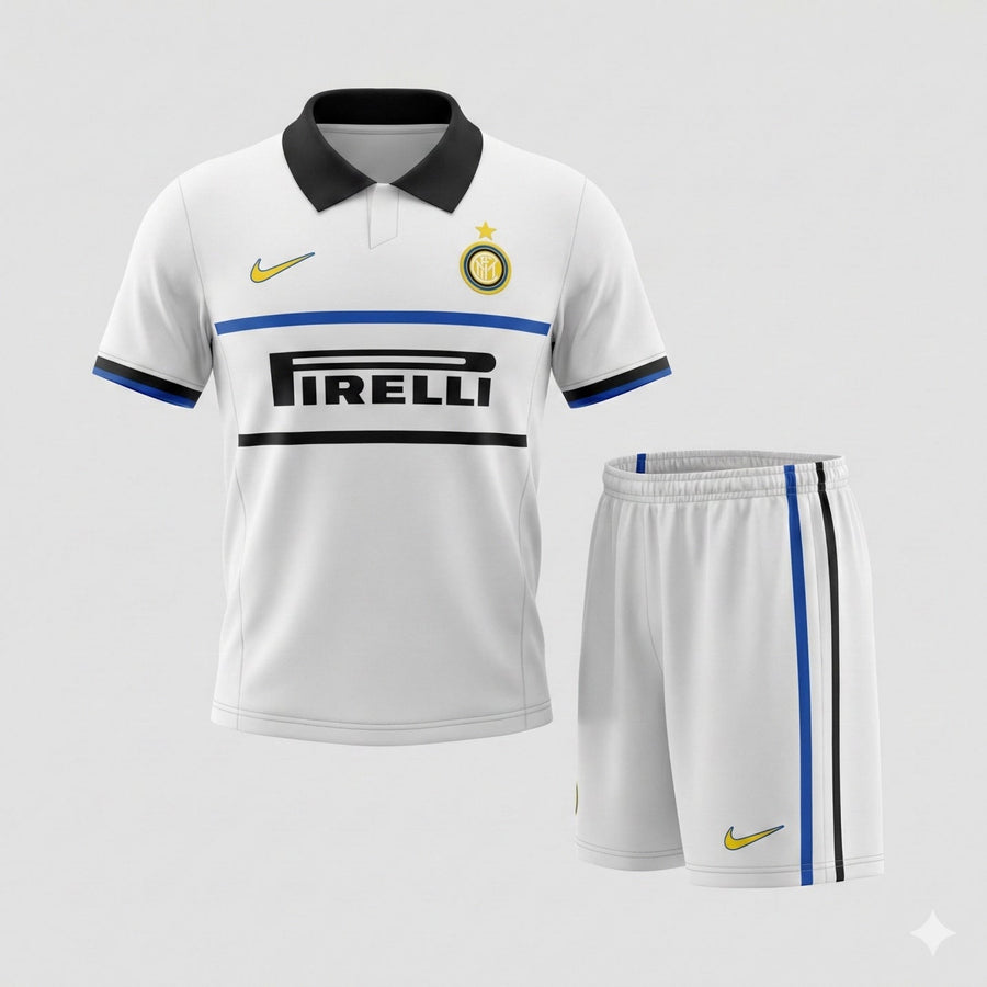 Inter Milan Away 1998/1999 Kids Kit (Feels Like New) - Size 22