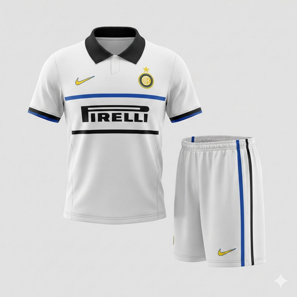 Inter Milan Away 1998/1999 Kids Kit (Feels Like New) - Size 18