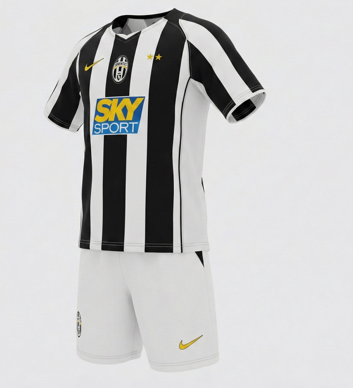 Juventus Home 2004/2005 Kids Kit (Feels Like New) - Size 24