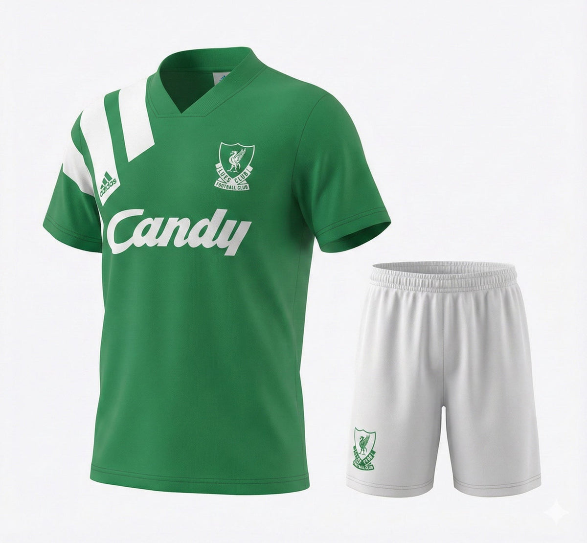 Liverpool Away 1991/1992 Kids Kit (Feels Like New) - Size 24