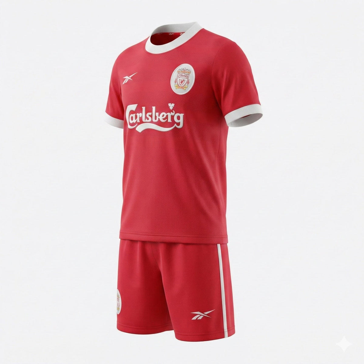 Liverpool Home 1997/1998 Kids Kit (Feels Like New) - Size 24