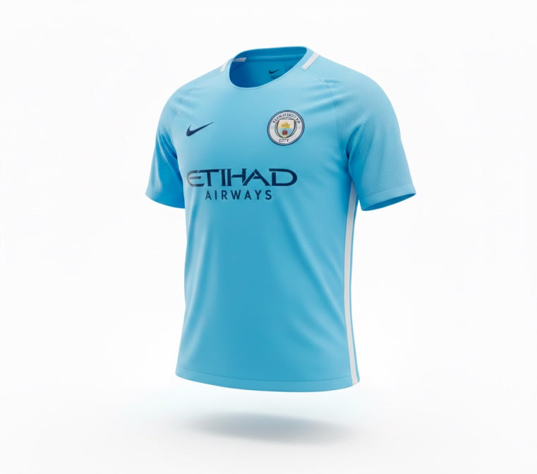 Manchester City 2017-2018 Home (New) - Size S