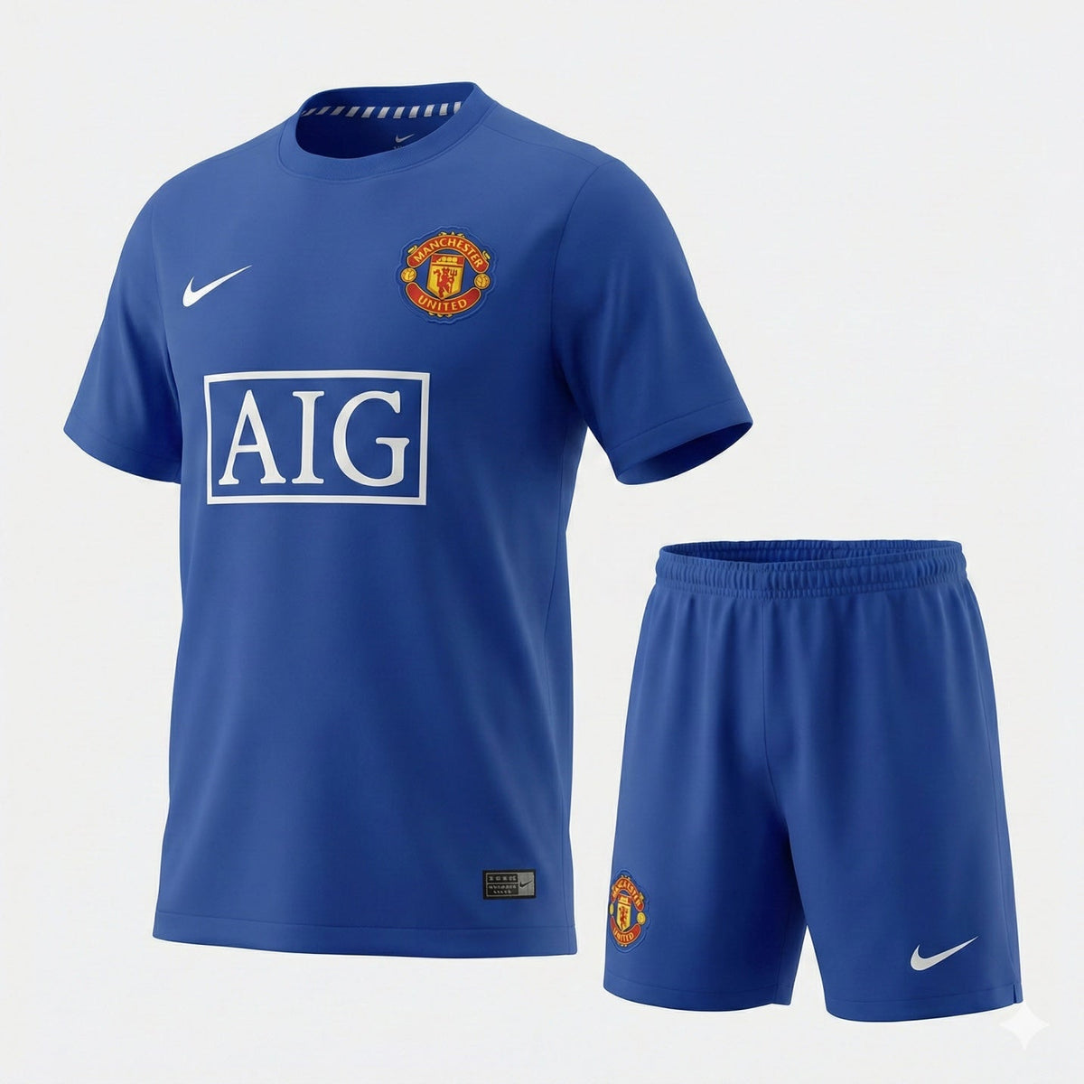 Manchester United Away 2008/2009 Kids Kit (New) - Size 16