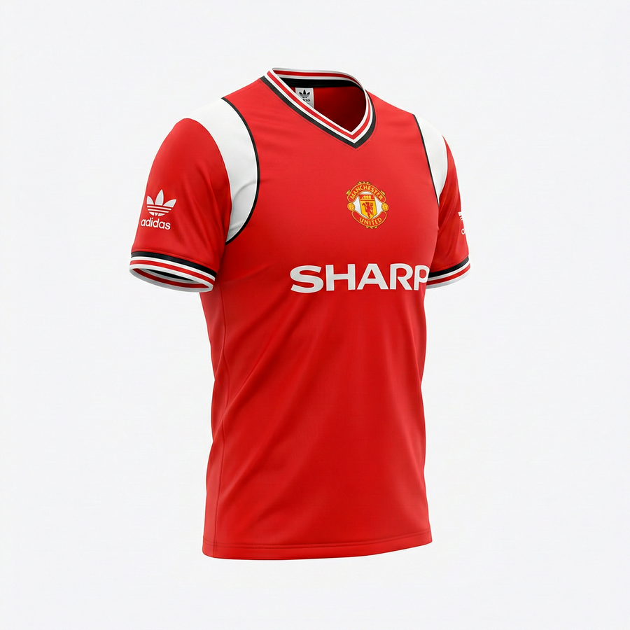 Manchester United 1984-1986 Home (Very Good Condition) - Size XL