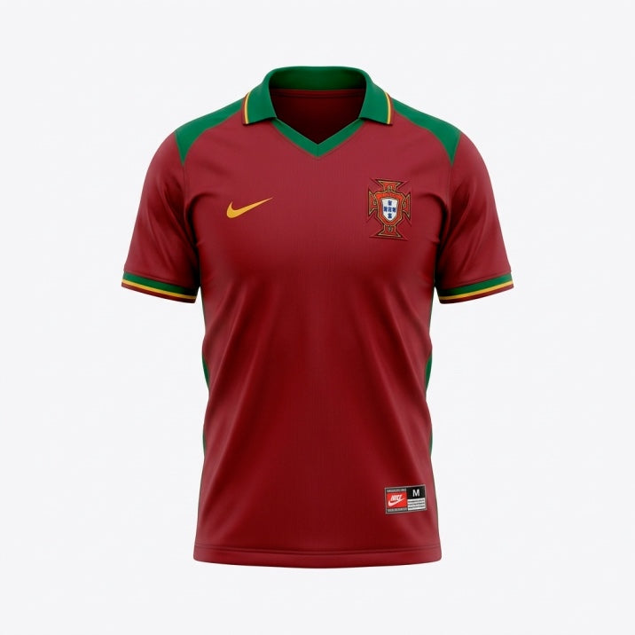 Portugal 1997-1998 Home (Feels Like New) - Size XL