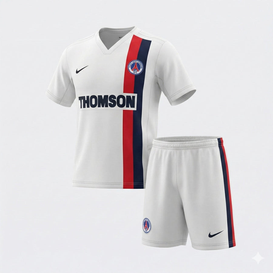 Paris Saint-Germain Away 2002/2003 Kids Kit (Feels Like New) - Size 20