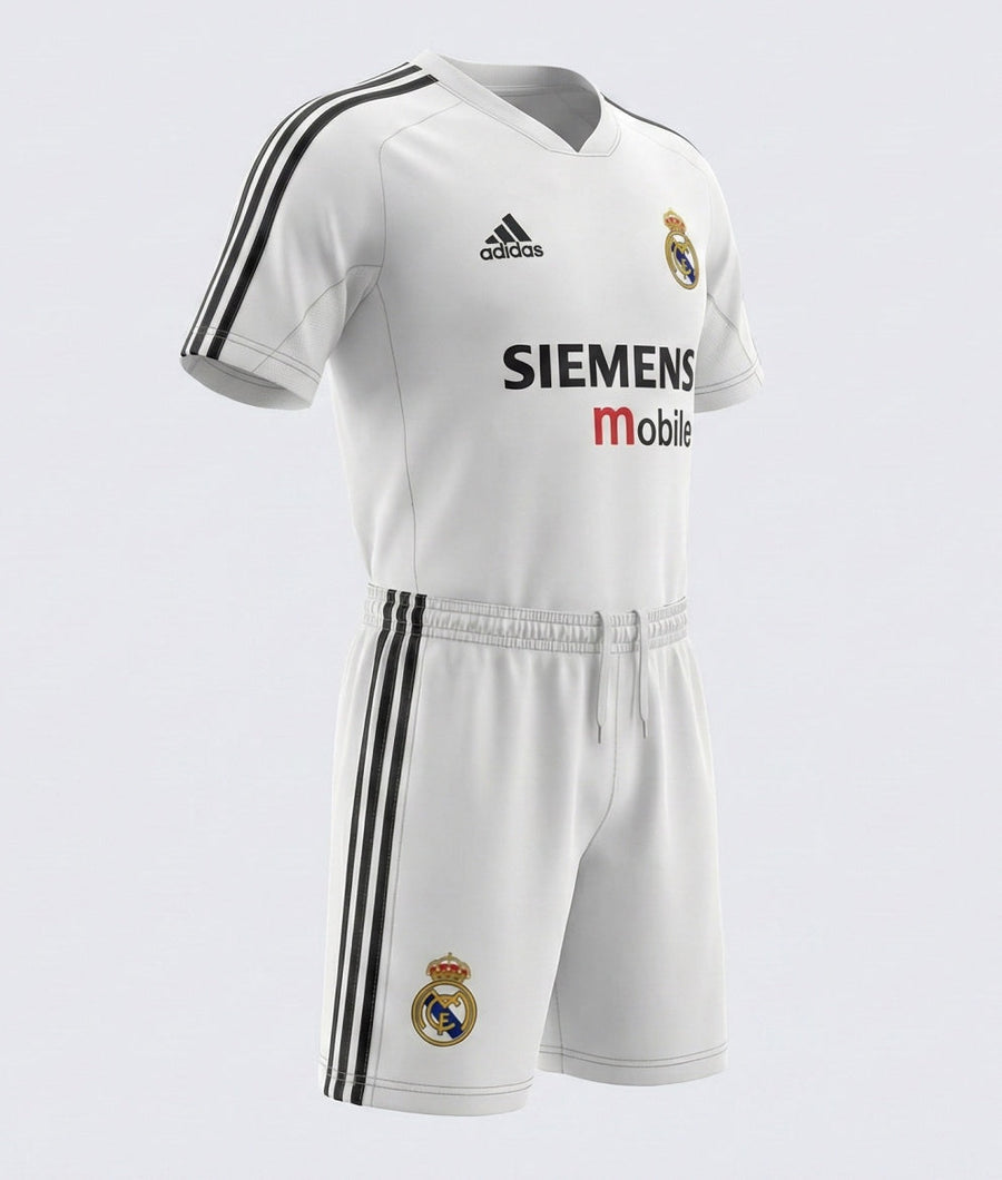 Real Madrid Home 2003/2004 Kids Kit (Feels Like New) - Size 18