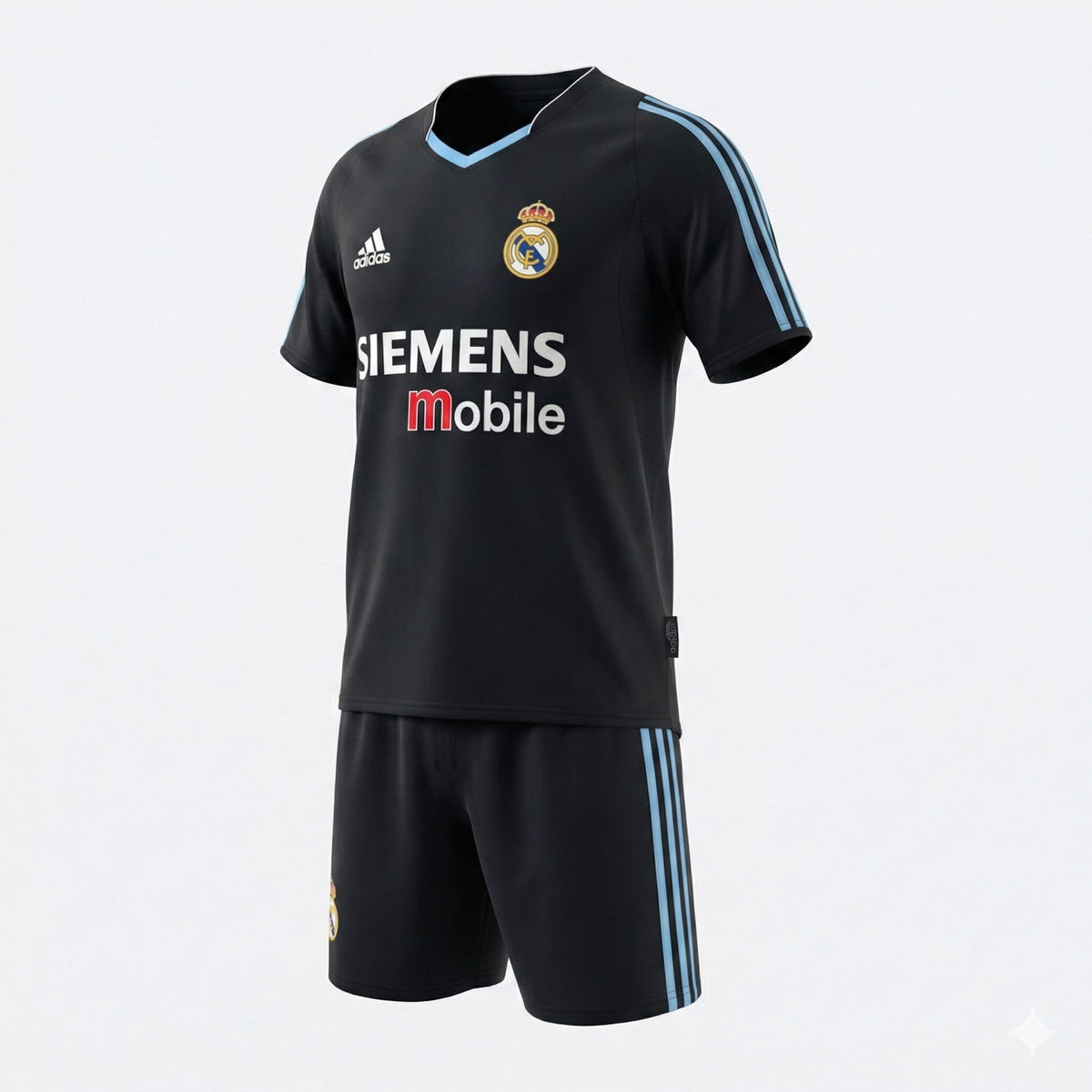 Real Madrid Away 2003/2004 Kids Kit (Feels Like New) - Size 28