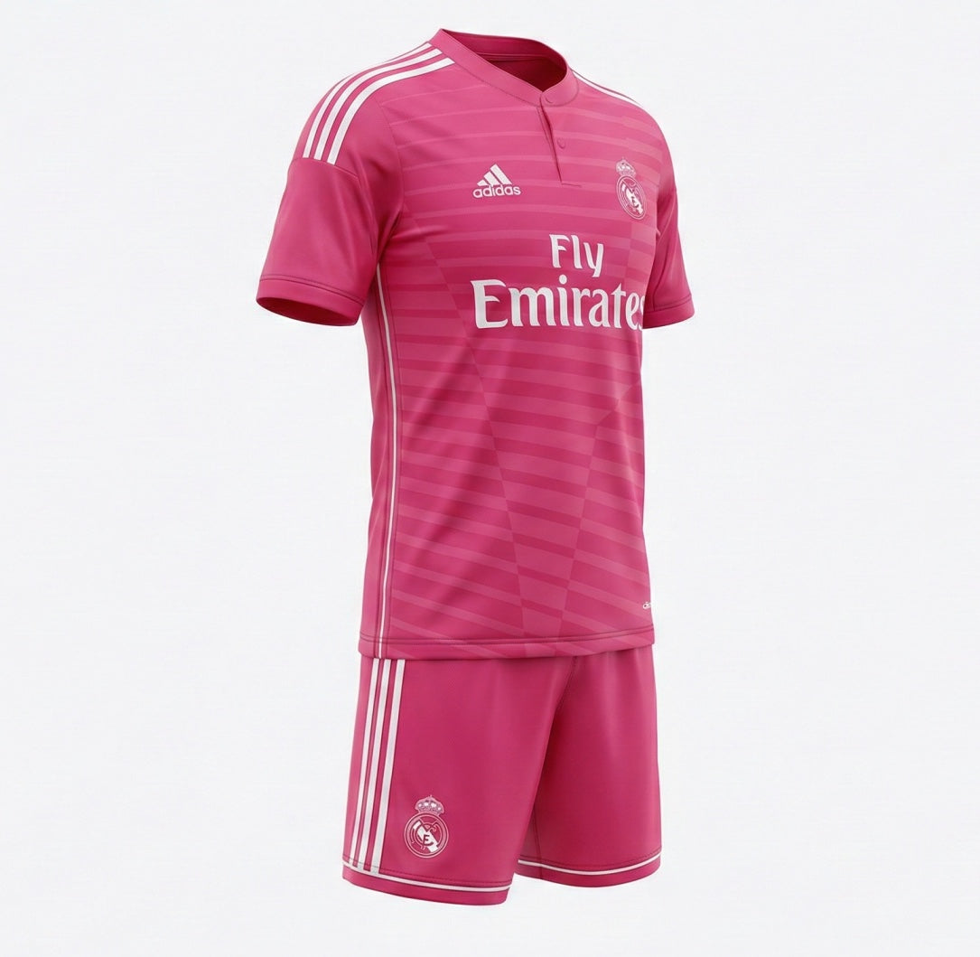 Real Madrid Away 2014/2015 Kids Kit (New) - Size 18