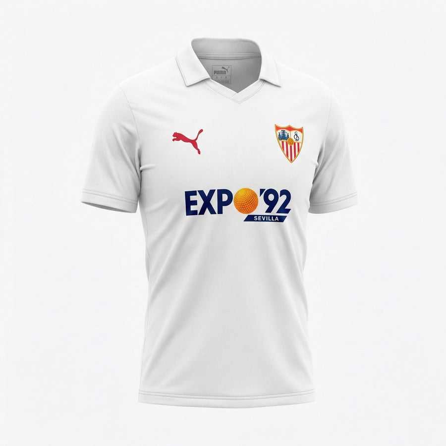 Sevilla 1987-1990 Home (Very Good Condition) - Size L