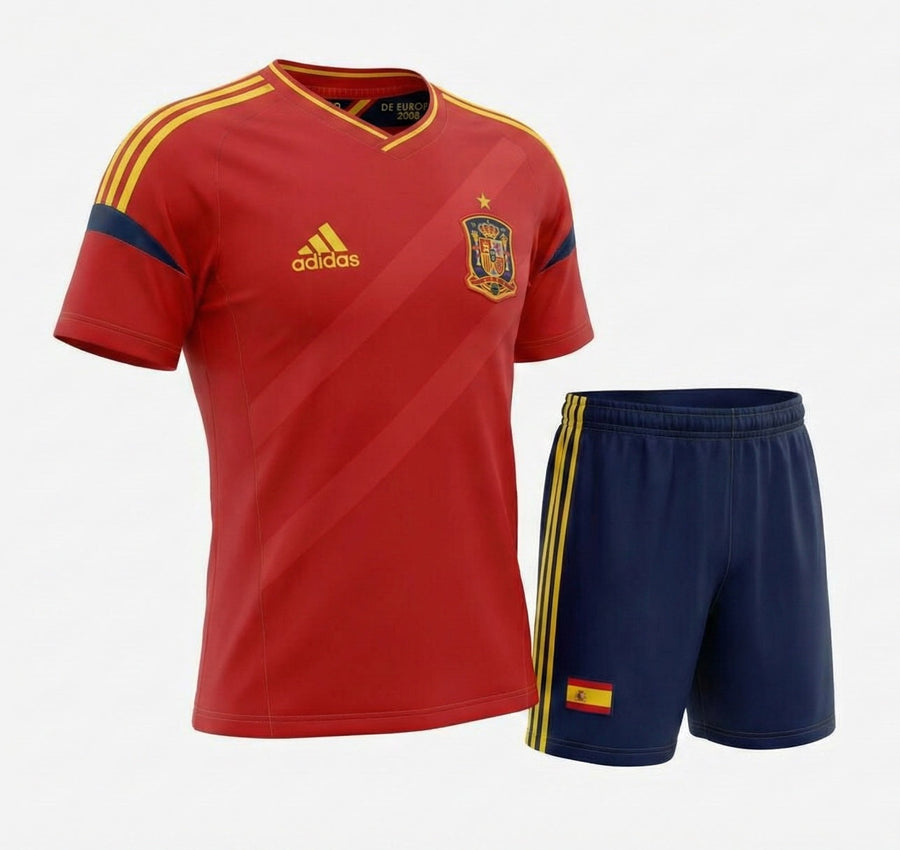 Spain Home 2012 Kids Kit (New) - Size 18