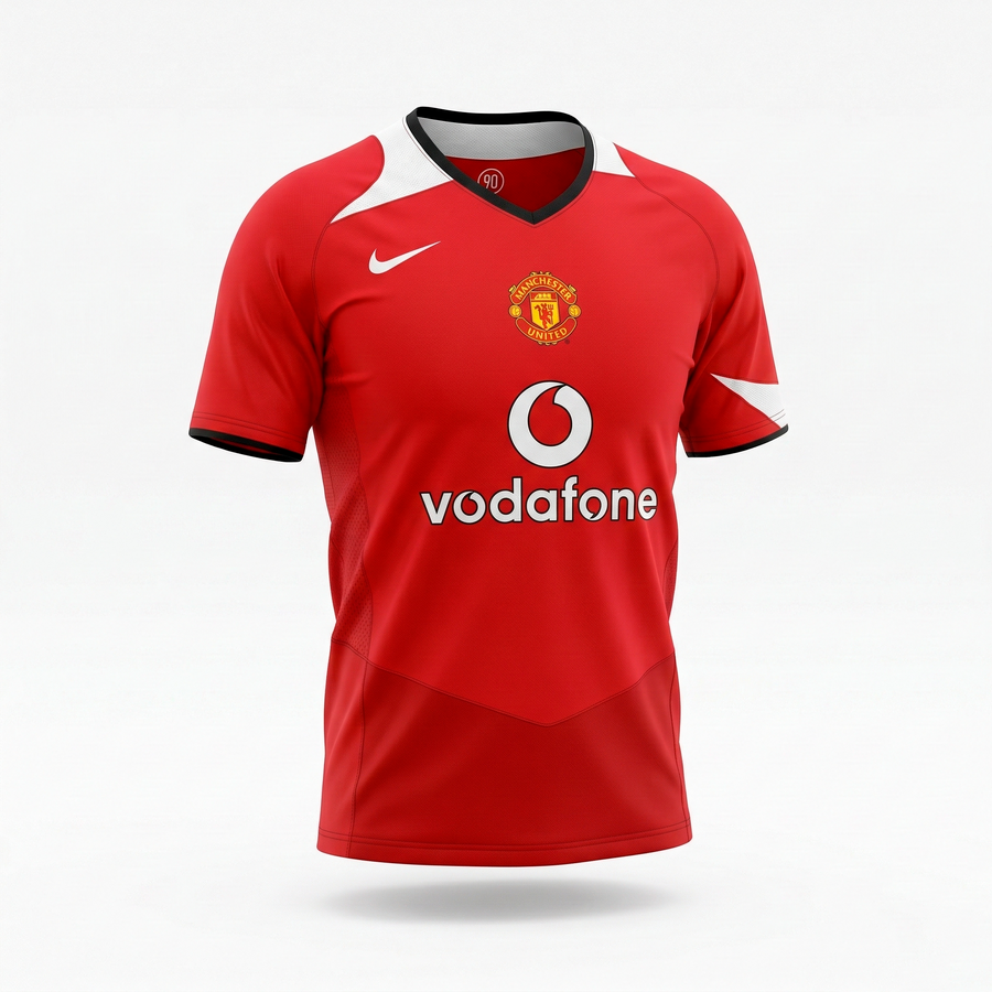 Manchester United 2004-2006 Home (Feels Like New) - Size XXL