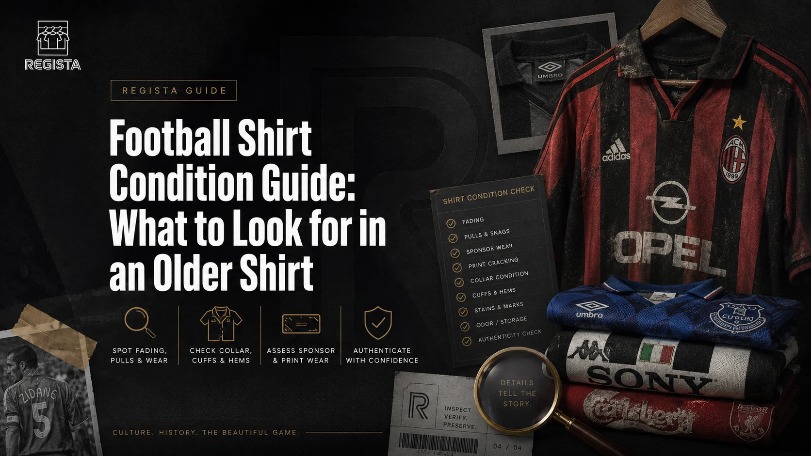 Football Shirt Condition Guide: What to Look for in an Older Shirt