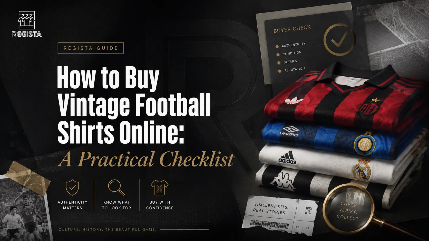 How to Buy Vintage Football Shirts Online: A Practical Checklist