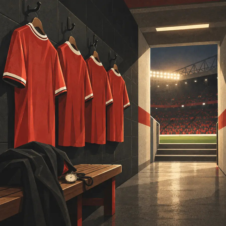 Ferguson Era editorial illustration for Manchester United