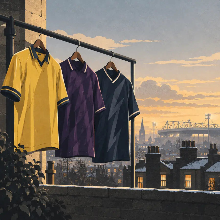 Tottenham Away Classics editorial illustration for Tottenham Hotspur