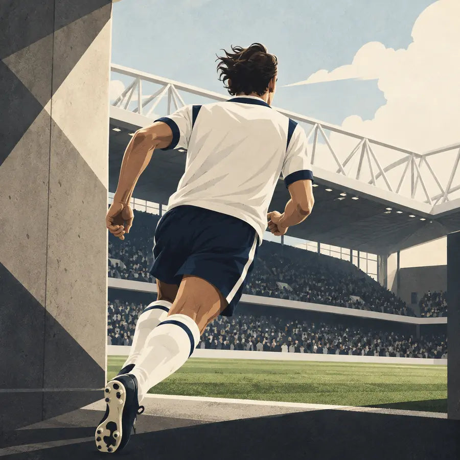 Bale Shirts editorial illustration for Tottenham Hotspur